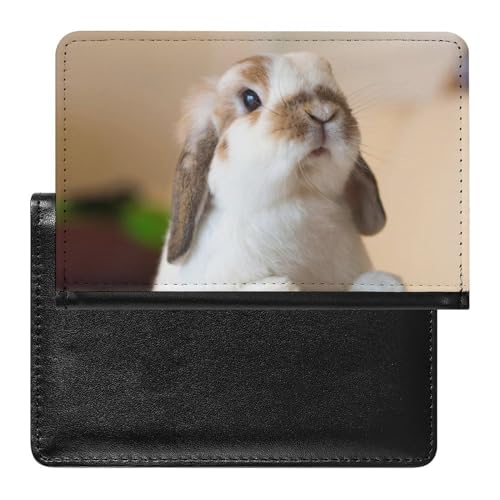 SMACQ Reisepass Hülle Kaninchen Passhülle Reisepassetui Reisezubehör Passport Holder Für Damen Herren von SMACQ