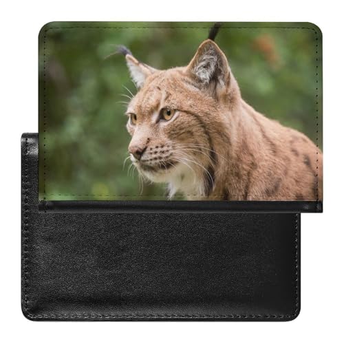 SMACQ Reisepass Hülle Leopard Passhülle Reisepassetui Reisezubehör Passport Holder Für Damen Herren von SMACQ