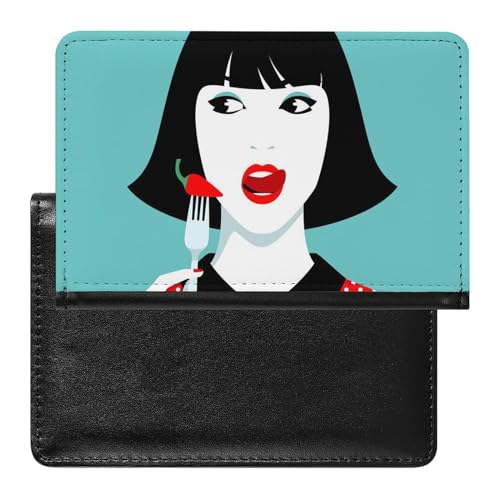 SMACQ Reisepass Hülle Mädchen Passhülle Reisepassetui Reisezubehör Passport Holder Für Damen Herren von SMACQ