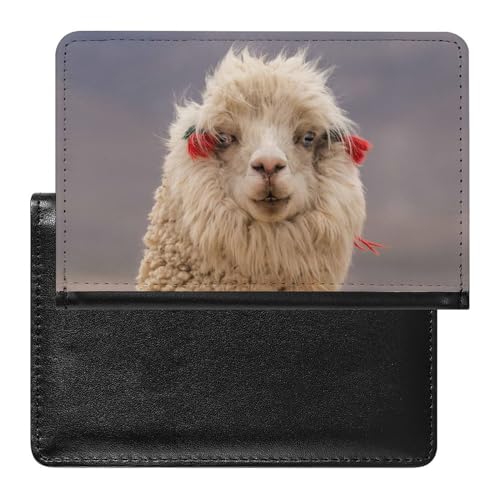 SMACQ Reisepasshülle Alpaka Reisepass Schutzhülle Geldbörsen Für Kreditkarten Ausweis Reisedokumente von SMACQ