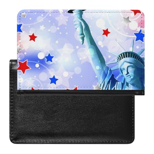 SMACQ Reisepasshülle Amerika Reisepass Schutzhülle Geldbörsen Für Kreditkarten Ausweis Reisedokumente von SMACQ
