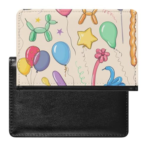 SMACQ Reisepasshülle Ballon-Tier Reisepass Tasche Reise Gadget Impfpass Hülle Für Damen Herren von SMACQ