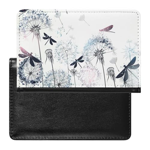 SMACQ Reisepasshülle Libelle Reisepass Tasche Reise Gadget Impfpass Hülle Für Damen Herren von SMACQ