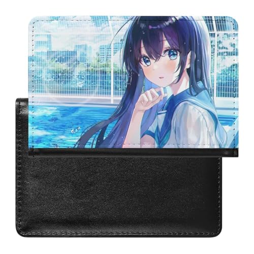 SMACQ Reisepasshülle Mädchen Reisepass Tasche Reise Gadget Impfpass Hülle Für Damen Herren von SMACQ