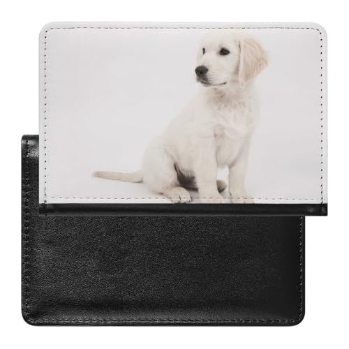 SMACQ Reisepasshülle Niedlicher Hund Reisepass Tasche Reise Gadget Impfpass Hülle Für Damen Herren von SMACQ