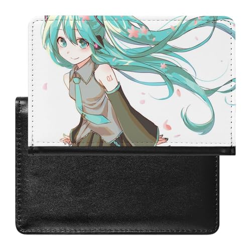 SMACQ Reisepasshülle Niedliches Mädchen Reisepass Tasche Reise Gadget Impfpass Hülle Für Damen Herren von SMACQ