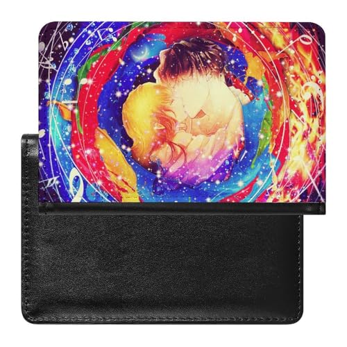 SMACQ Reisepasshülle Pärchen Reisepass Schutzhülle Geldbörsen Für Kreditkarten Ausweis Reisedokumente von SMACQ