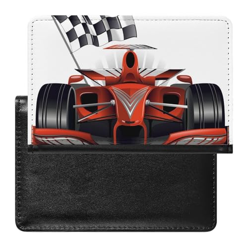 SMACQ Reisepasshülle Rallye-Auto Reisepass Tasche Reise Gadget Impfpass Hülle Für Damen Herren von SMACQ