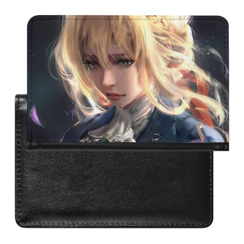 SMACQ Reisepasshülle Trauriges Mädchen Reisepass Tasche Reise Gadget Impfpass Hülle Für Damen Herren von SMACQ