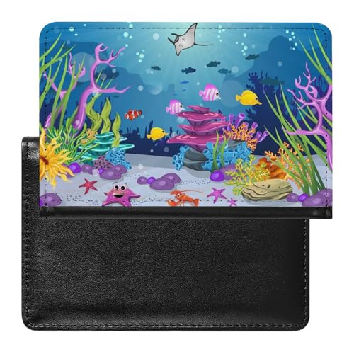 SMACQ Reisepasshülle Unterwasser Reisepass Schutzhülle Geldbörsen Für Kreditkarten Ausweis Reisedokumente von SMACQ