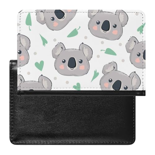 SMACQ Reisepasshülle Waschbär Cartoon Reisepass Tasche Reise Gadget Impfpass Hülle Für Damen Herren von SMACQ