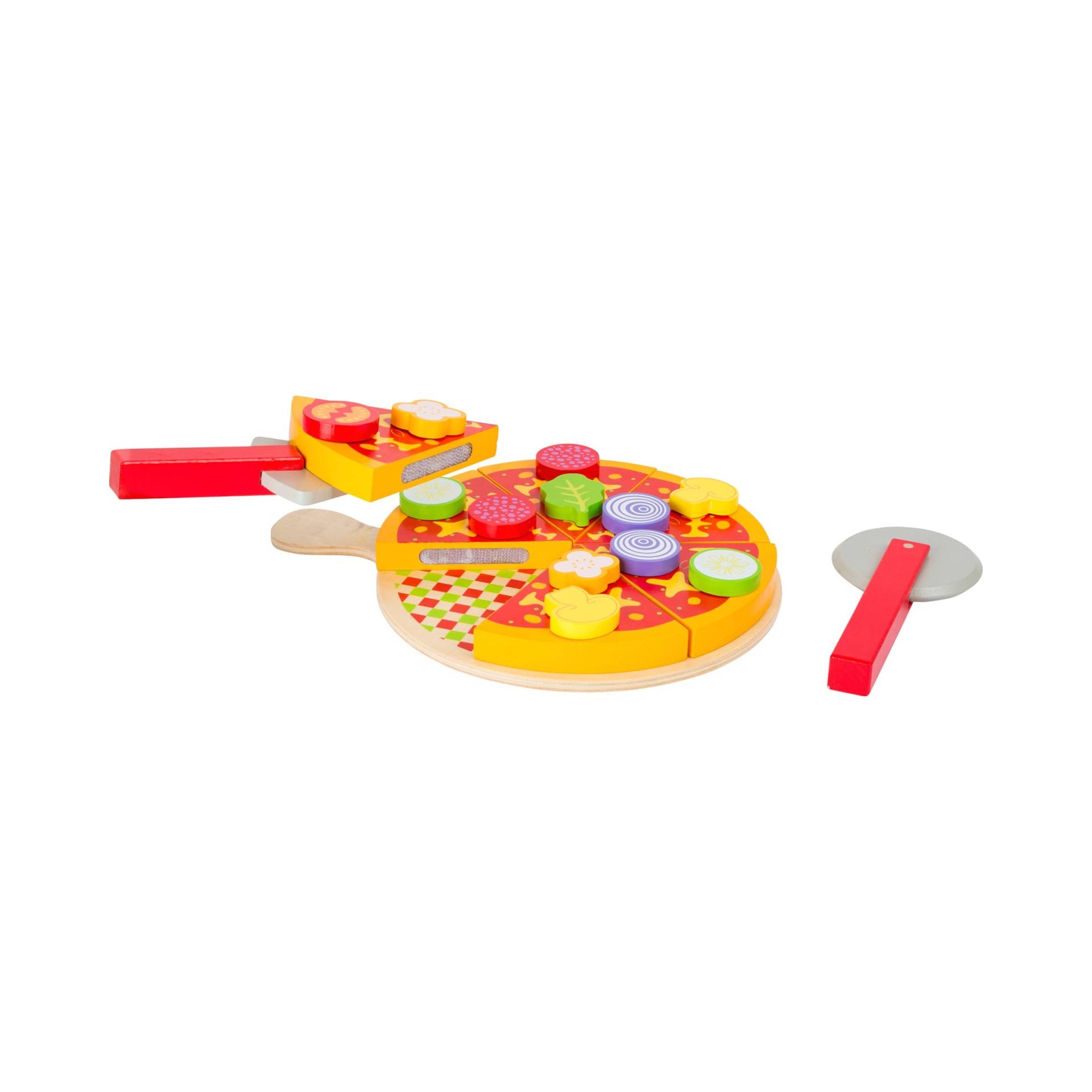 Small Foot Schneide Pizza-Set aus Holz von Small Foot