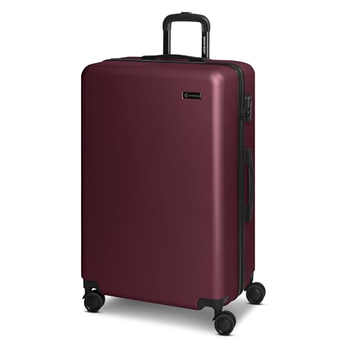 SMARTBOX Hartschalen Check-in Koffer für Damen & Herren | Großer XL Trolley 49 x 30 x 76 cm aus hochwertigem & robustem ABS-Material | 4-Doppelrollen & Zahlenschloss | leichte 4,06 kg (Edition 05) von SMARTBOX