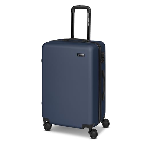 SMARTBOX Hartschalen Check-in Koffer für Damen & Herren | Mittelgroßer M Trolley 43 x 27 x 66 cm aus hochwertigem & robustem ABS-Material | 4-Doppelrollen & Zahlenschloss | 3,16 kg (Edition 05) von SMARTBOX