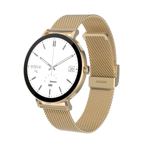 SMARTY 2.0 Herren-Armbanduhr, digital, automatisch, mit Metallarmband, SW079C, goldfarben, Modern SMARTY 2.0 Herren-Armbanduhr, digital, automatisch, mit Metallarmband, SW079C, goldfarben, Modern von SMARTY 2.0