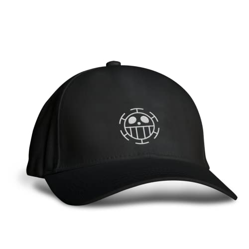 SMARTYPANTS One Piece Cap Sport Hat - Manga Anime Japanischer Affe Luffy Devil Fruit Gummi Strohhut King of The Pirates Grand Line Treasure Outdoor Geschenk, Black Prime, One size von SMARTYPANTS