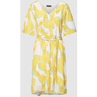 SMASHED LEMON Kleid mit Trompetenärmeln in Weiss, Größe S SMASHED LEMON Kleid mit Trompetenärmeln in Weiss, Größe S von SMASHED LEMON