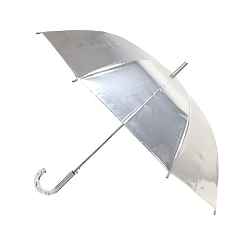 SMATI Regenschirm Frau Silber Mode Metall automatisch winddicht großer fester Reflex SMATI Regenschirm Frau Silber Mode Metall automatisch winddicht großer fester Reflex von SMATI