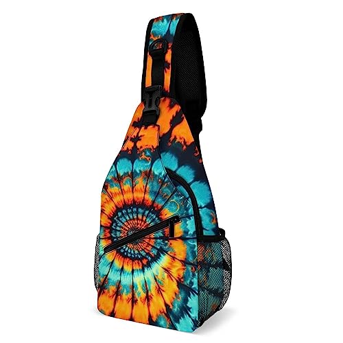 SMAZDFXX Batik-Schultertasche, Umhängetasche, Schultertasche, Sling-Rucksack für Männer und Frauen SMAZDFXX Batik-Schultertasche, Umhängetasche, Schultertasche, Sling-Rucksack für Männer und Frauen von SMAZDFXX