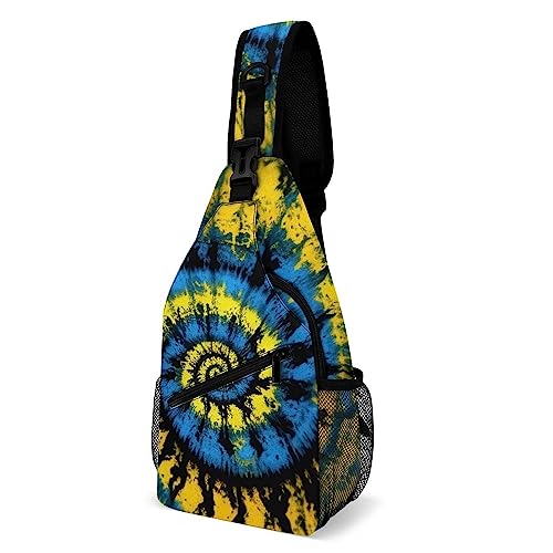 SMAZDFXX Batik-Schultertasche, Umhängetasche, Schultertasche, Sling-Rucksack für Männer und Frauen SMAZDFXX Batik-Schultertasche, Umhängetasche, Schultertasche, Sling-Rucksack für Männer und Frauen von SMAZDFXX