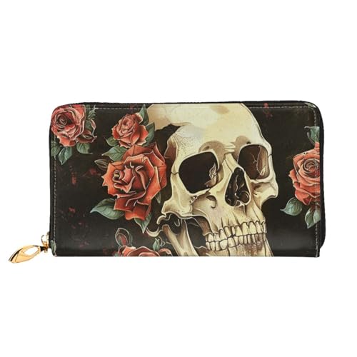 SMAZDFXX Bedrucktes Kartenetui mit Pinguinen auf dem Eisberg-Print | Kartenetui und Taschengeldbörse aus PU-Leder von SMAZDFXX