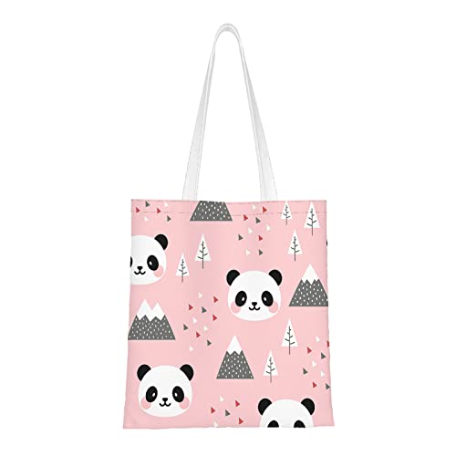 SMAZDFXX Canvas-Tragetasche mit lustigem Zitat-Text, wiederverwendbar, große Einkaufs-Schultertasche für Damen von SMAZDFXX