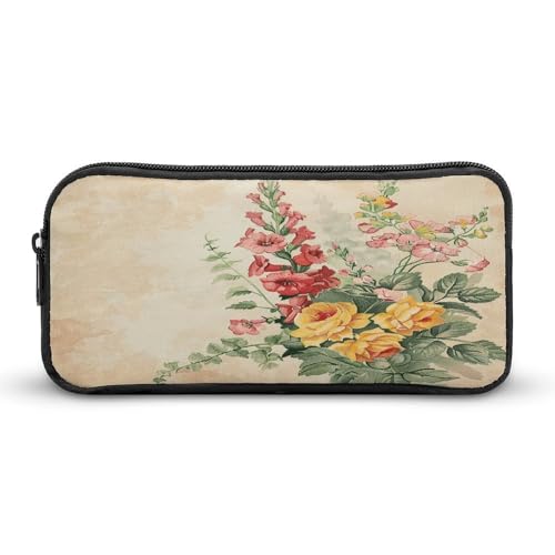 SMAZDFXX EIN Strauß roter Blumen. Große Aufbewahrungstasche mit hoher Kapazität. Beutelhalter. Box-Organizer. Schreibtisch-Organizer von SMAZDFXX