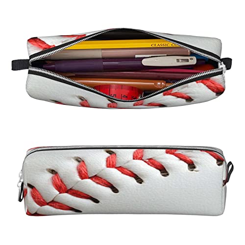 SMAZDFXX Federmäppchen, Federtasche, kleines Federmäppchen mit Reißverschluss, für Studenten, Büro, Schreibwaren-Organizer für Mädchen und Jungen – Baseball-Muster SMAZDFXX Federmäppchen, Federtasche, kleines Federmäppchen mit Reißverschluss, für Studenten, Büro, Schreibwaren-Organizer für Mädchen und Jungen – Baseball-Muster von SMAZDFXX
