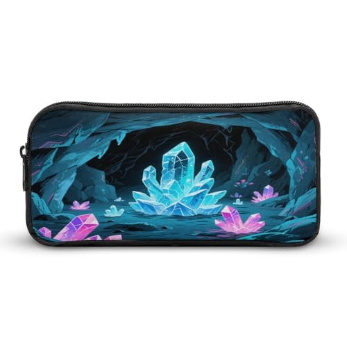 SMAZDFXX Glacier Cave Große Aufbewahrungstasche mit hoher Kapazität, Beutelhalter, Box, Organizer, Schreibtisch-Organizer von SMAZDFXX