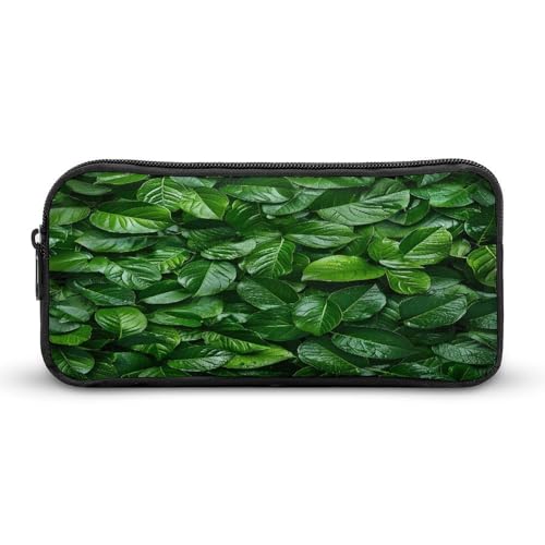 SMAZDFXX Grüne Blätter Wand Große Lagerung Hohe Kapazität Tasche Beutel Halter Box Organizer Schreibtisch Organizer von SMAZDFXX