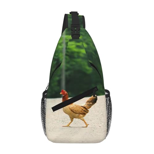 SMAZDFXX Interessante Umhängetasche für Herren mit Tieren, leichte Handy-Geldbörse, Schlüsseletui, Brusttasche für Reisen und Fitness SMAZDFXX Interessante Umhängetasche für Herren mit Tieren, leichte Handy-Geldbörse, Schlüsseletui, Brusttasche für Reisen und Fitness von SMAZDFXX