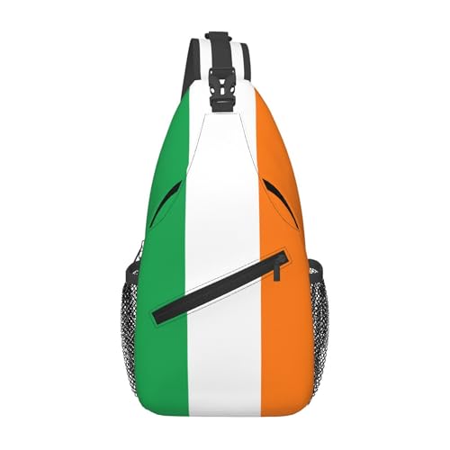 SMAZDFXX Irland Irische Flagge Umhängetaschen für Damen und Herren, Schultertasche, Reise-Rucksack, Freizeit, Sport, Laufen, Outdoor, Wandern SMAZDFXX Irland Irische Flagge Umhängetaschen für Damen und Herren, Schultertasche, Reise-Rucksack, Freizeit, Sport, Laufen, Outdoor, Wandern von SMAZDFXX
