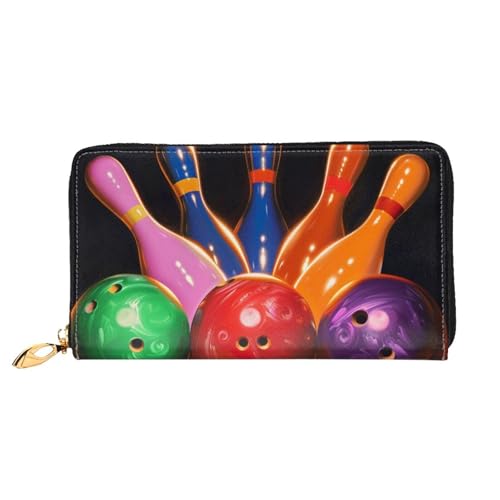 SMAZDFXX Kartenetui im abstrakten Stil mit bunten Blumen Bedruckt | Kartenetui und Taschengeldbörse aus PU-Leder von SMAZDFXX