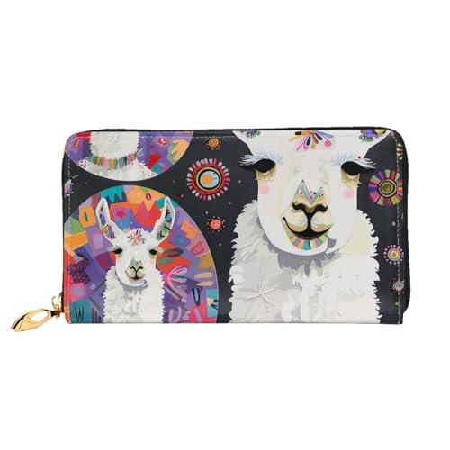 SMAZDFXX Kartenetui mit Aufdruck „Frohe Weihnachten | Kartenetui und Taschengeldbörse aus PU-Leder von SMAZDFXX