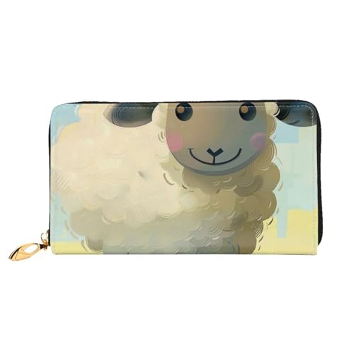 SMAZDFXX Kartenetui mit Aufdruck „Pinguine auf dem Eisberg | Kartenetui und Taschengeldbörse aus PU-Leder von SMAZDFXX