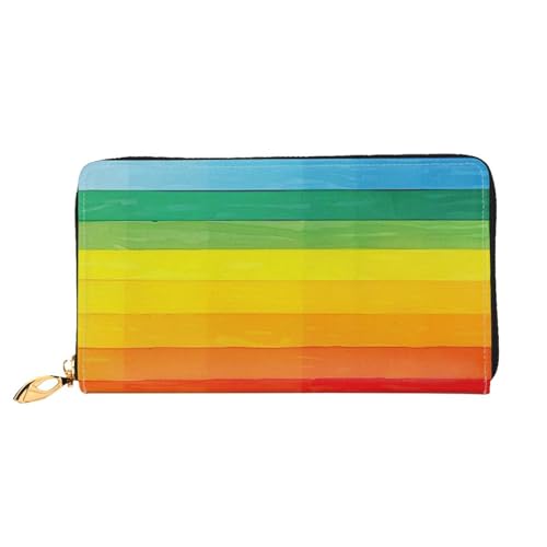 SMAZDFXX Kartenetui mit Donut-Aufdruck | Kartenetui und Taschengeldbörse aus PU-Leder von SMAZDFXX