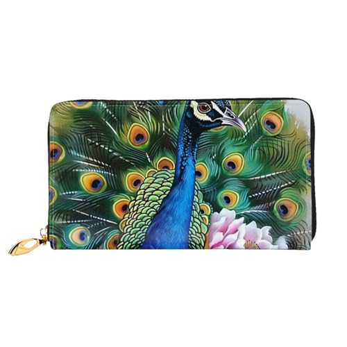 SMAZDFXX Kartenetui mit Donut-Print | Kartenetui und Taschengeldbörse aus PU-Leder von SMAZDFXX