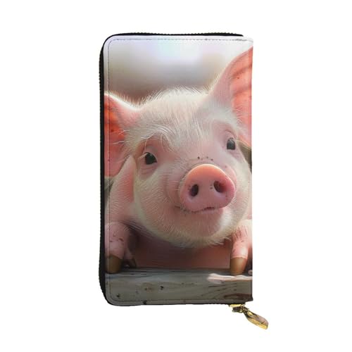 SMAZDFXX Kartenetui mit Lavendelstempel-Aufdruck | Kartenetui und Taschengeldbörse aus Pu-Leder von SMAZDFXX