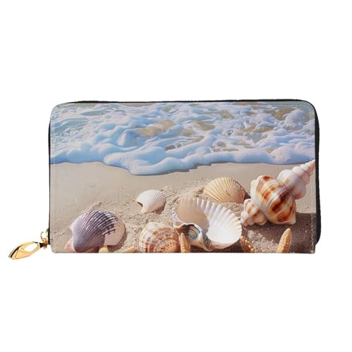 SMAZDFXX Kartenetui mit Mohnblumenmuster und Kunstdruck, Portemonnaie, Kartenetui und Taschengeldbörse aus Pu-Leder von SMAZDFXX