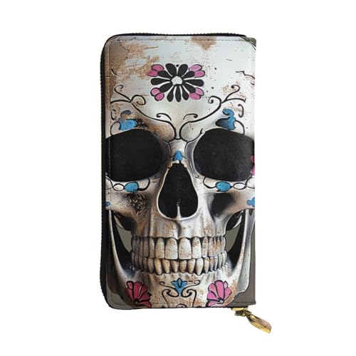 SMAZDFXX Kartenetui mit Moossteinpflaster-Aufdruck | Kartenetui und Taschengeldbörse aus PU-Leder von SMAZDFXX