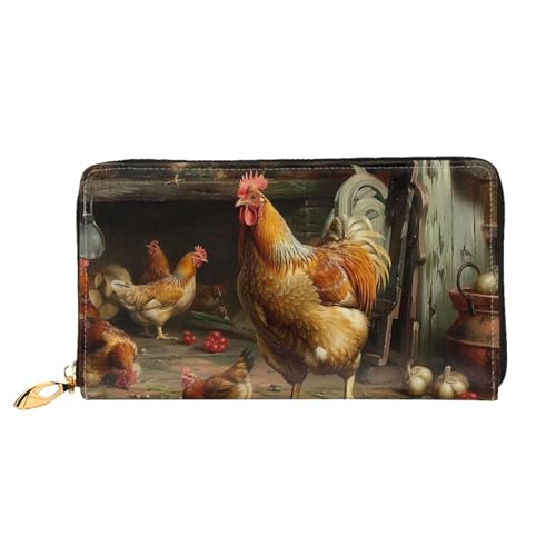 SMAZDFXX Kartenetui mit Muscheln am Strand-Aufdruck | Kartenetui und Taschengeldbörse aus PU-Leder von SMAZDFXX