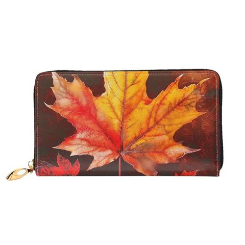 SMAZDFXX Kartenetui mit Musiknoten-Aufdruck in Blau | Kartenetui und Taschengeldbörse aus PU-Leder von SMAZDFXX