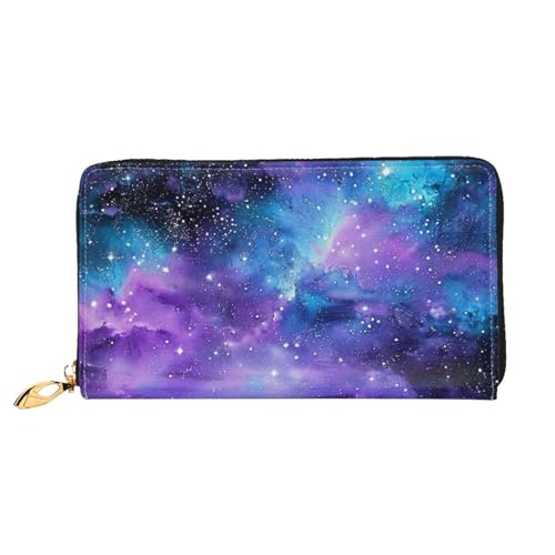 SMAZDFXX Kartenetui mit Palmenblättern-Aufdruck „Sea Beach | Kartenetui und Taschengeldbörse aus PU-Leder von SMAZDFXX