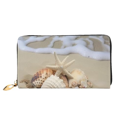 SMAZDFXX Kartenetui mit Palmenmotiv im Sonnenuntergang | Kartenetui und Taschengeldbörse aus PU-Leder von SMAZDFXX