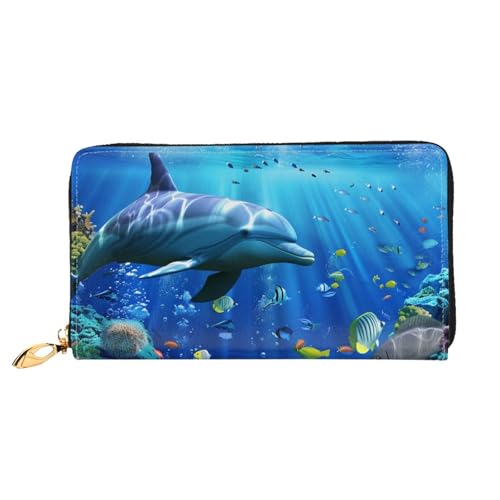 SMAZDFXX Kartenetui mit Papageien-Aufdruck | Kartenetui und Taschengeldbörse aus PU-Leder von SMAZDFXX