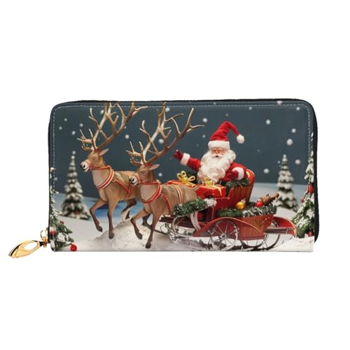 SMAZDFXX Kartenetui mit Tier-Hyänen-Aufdruck | Kartenetui und Taschengeldbörse aus Pu-Leder von SMAZDFXX