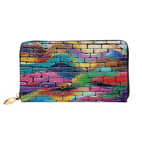 SMAZDFXX Kartenetui mit Tierfußabdruck-Aufdruck | Kartenetui und Taschengeldbörse aus PU-Leder von SMAZDFXX