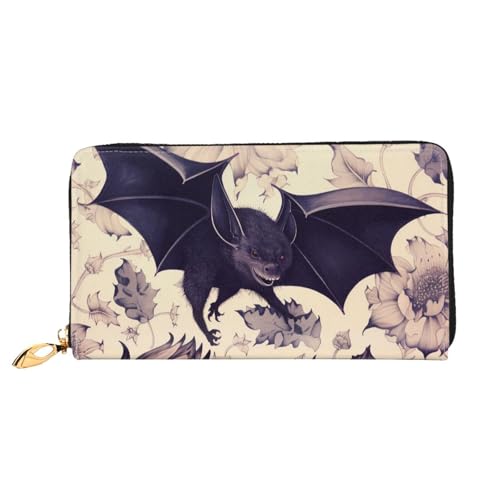 SMAZDFXX Kartenetui mit Weihnachtsmotiv und lustigen Zwergen-Aufdruck | Kartenetui und Taschengeldbörse aus Pu-Leder von SMAZDFXX