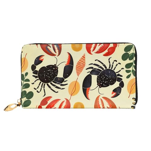 SMAZDFXX Kartenetui mit tropischem Palmen-Aufdruck | Kartenetui und Taschengeldbörse aus PU-Leder von SMAZDFXX