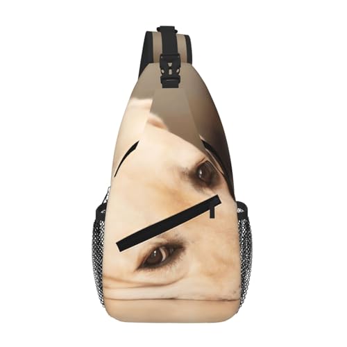 SMAZDFXX Lustige Umhängetasche für Herren mit Labrador Retriever, leichte Handy-Geldbörse, Schlüsseletui, Brusttasche für Reisen und Fitness SMAZDFXX Lustige Umhängetasche für Herren mit Labrador Retriever, leichte Handy-Geldbörse, Schlüsseletui, Brusttasche für Reisen und Fitness von SMAZDFXX